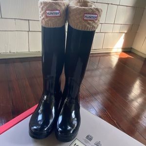 HUNTER BOOT SOCKS BEIGE